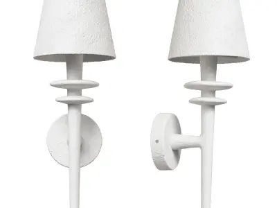 Palecek wall sconce Etta 3D model