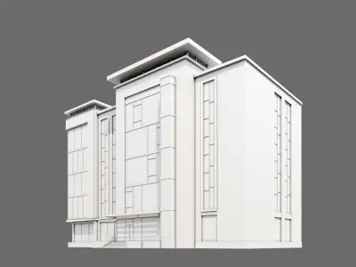Office Building ID043 3D model
