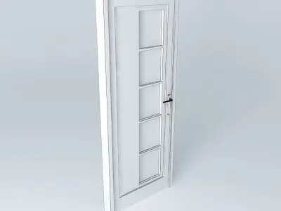 Door with frame Free 3D model purchase
