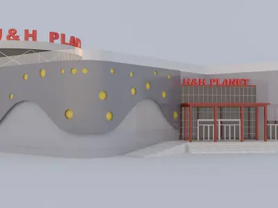 Shpping Mall 3D model