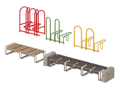 Basic elegance rack 3D model