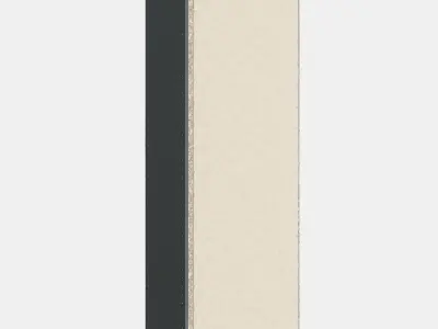 PAX Add-on corner unit with 4 shelves 5 Low-poly 3D model