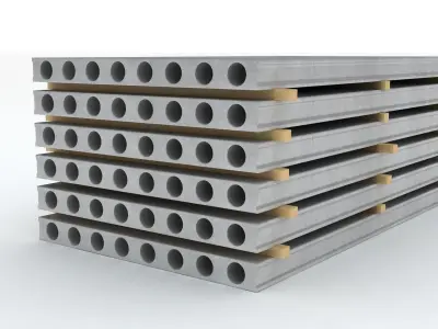 Concrete Slabs 3D model