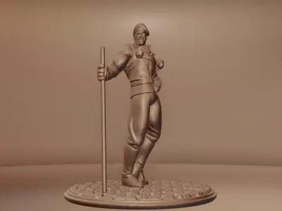ROLENTO - STREET FIGHTER Free 3D print model