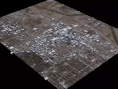 Oklahoma City - USA 3D model