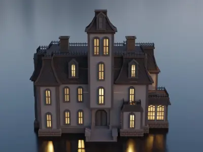 Addams Family House 3D model