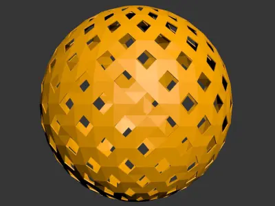 Decorative Object Shape 3D Print Model 3D print model