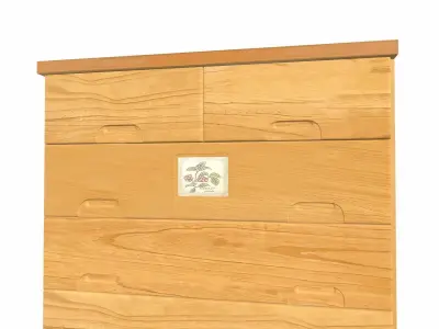 Drawer Dresser 3D model buy