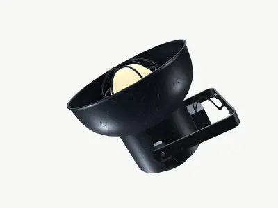 Industrial lamp 3D model