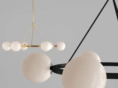 Hayes Chandelier 3D model