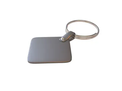 Key Ring v2 002 Low-poly 3D model