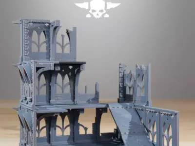 Aftermath station forge 3D print model
