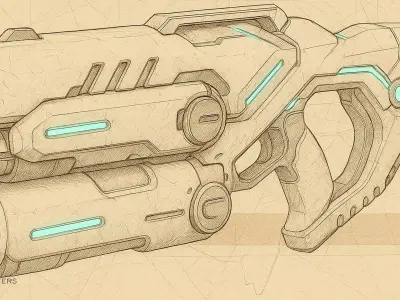 Voidstrike Low-poly 3D model