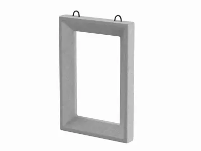 Concrete Window Panel 3D model