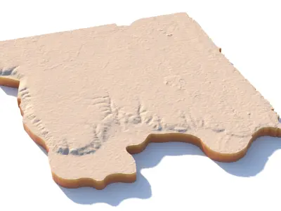 Rabat City Morocco 3D model