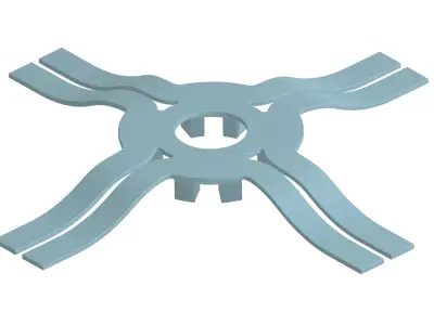 Premium Four Way Bridge 3D print model