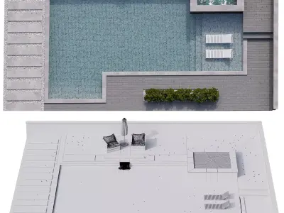 Pool 16 3D model