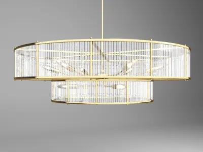 MARAIS ROUND CHANDELIER 3D model