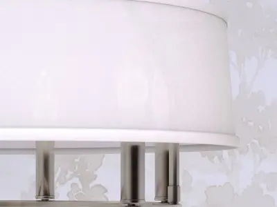 Progress Cherish 6-Light Chandelier P4618-09 Low-poly 3D model