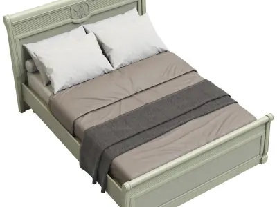 Angstrem Isotta Bed 3D model