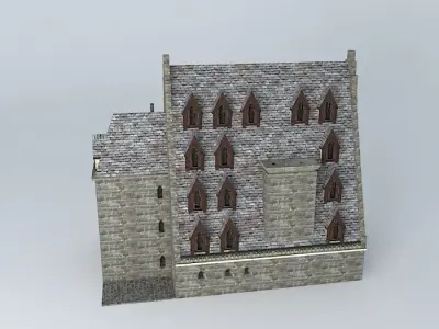 Ancient House version 3 Free 3D model