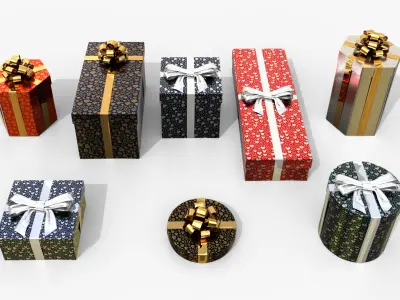  Gift Boxes - Glossy Selection 