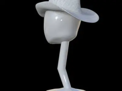 light hat 3D model