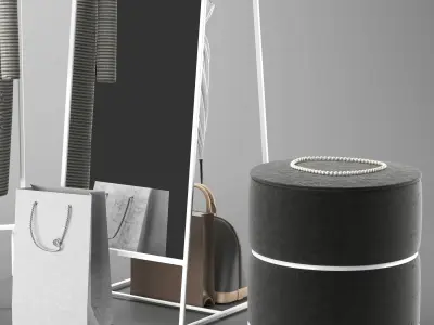 Hallway Ikea  3D model