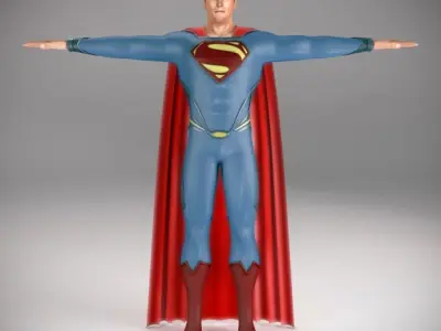 SUPERMAN 2013 3D model