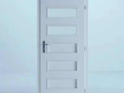 White Door 58 3D model