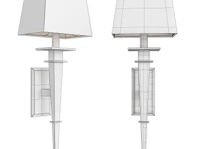 Stanford Sconce Low-poly 3D model