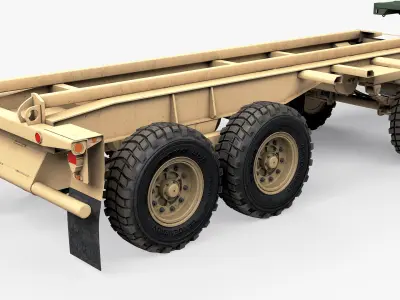  Palletized Load System Oshkosh A1 Trailer 