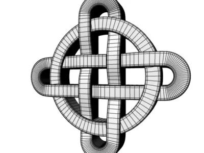 Celtic Knot 3 3D model