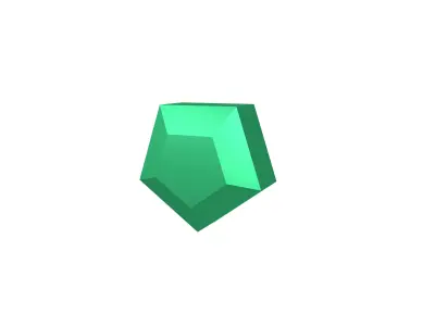 Gem v6 003 Low-poly 3D model