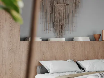 apartment interior scenes     3D model 40