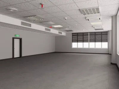 Convention Center Meeting Room 2 3D model