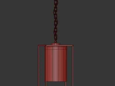 Garrison Pendant 3D model