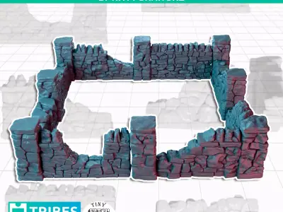 Stone Walls 3D print model