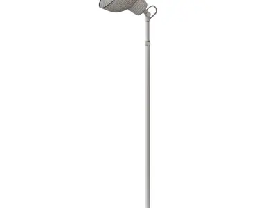 SKURUP Floor lamp black 3D model