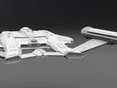 Enterprise NX01 Scale model  3D print model