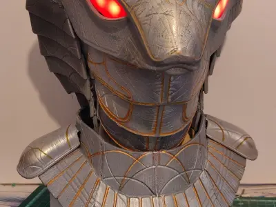 Stargate Serpent Guard Cosplay 3D print model 3D print model