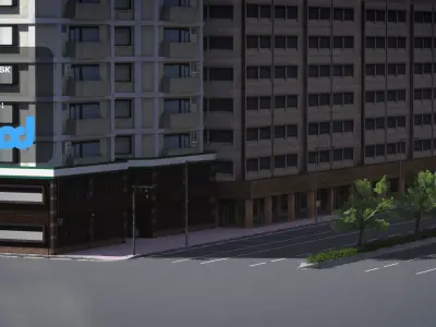 TW Street 002 3D model