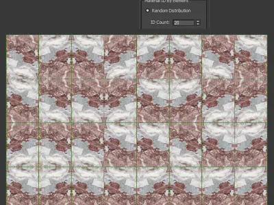 Red marble natural textures set Texture