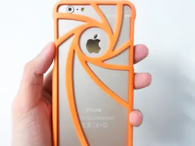 iPhone 6 case - Lights 3D print model