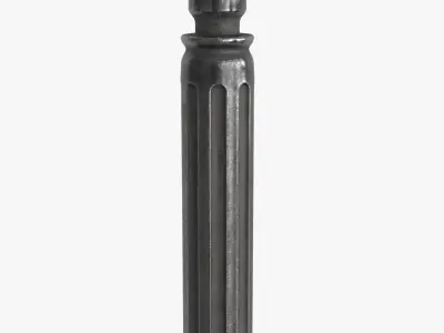 Street Light Low-poly 3D model 43