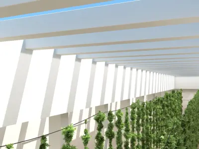 Garden Art Gallery 5 3D model