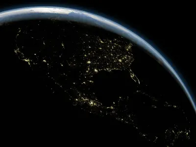 Photorealistic Earth 8K 3D model