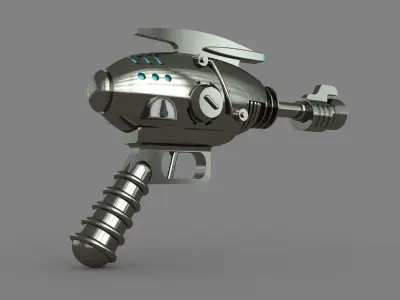 Alien Blaster Fallout 3D print model
