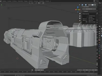 Sci-Fi Interior 3D model purchase
