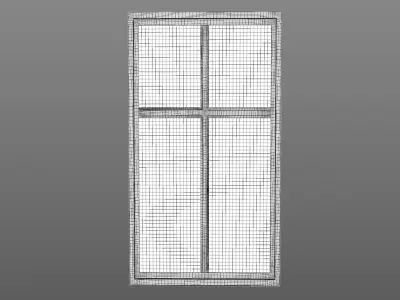 Old Windows Low-poly 3D model
